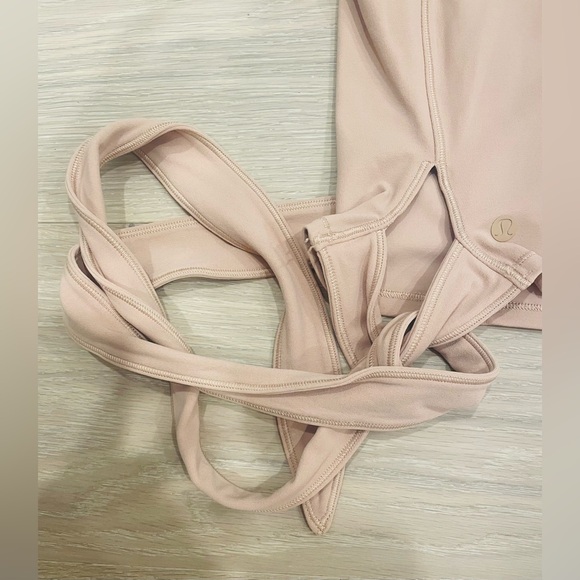 Lululemon Beech Wood Align Top Tie - Size 4 NEW - Picture 7 of 8